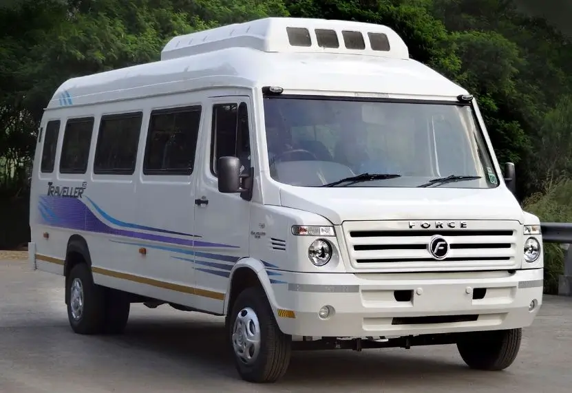 Tempo Traveller on hire at Jolly Grant